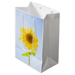 Bolsa De Regalo Mediana Foto de la naturaleza del girasol