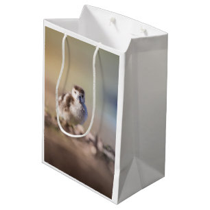 Bolsa De Regalo Mediana Foto de la naturaleza del pollo de oca