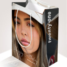 Foto personalizada de moda de cumpleaños 21