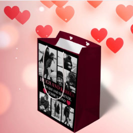 Bolsa De Regalo Mediana Foto personalizada del Día de San Valentín 6