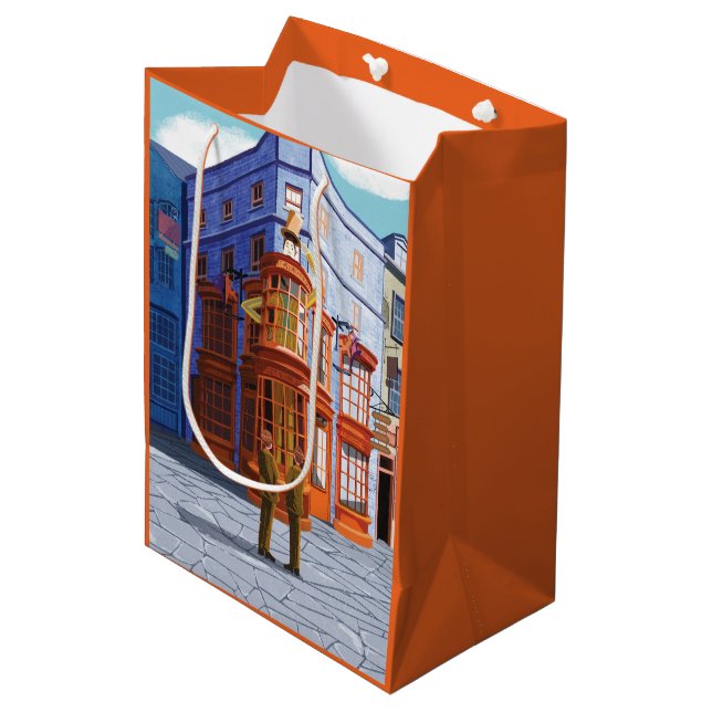 Bolsa De Regalo Mediana Fred y George en el asistente de Weasley Wheezes (Angulo Anverso)