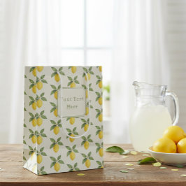 Bolsa De Regalo Mediana Fresh Citrus Personalized Party Bag