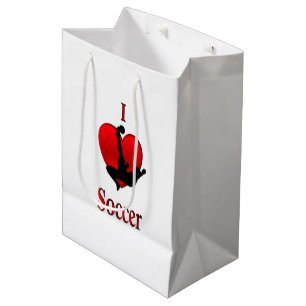 Bolsa De Regalo Mediana Fútbol de corazón
