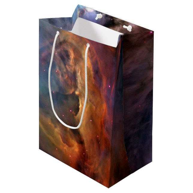 Bolsa De Regalo Mediana Galaxia espacial Orion Nebula (Angulo Anverso)