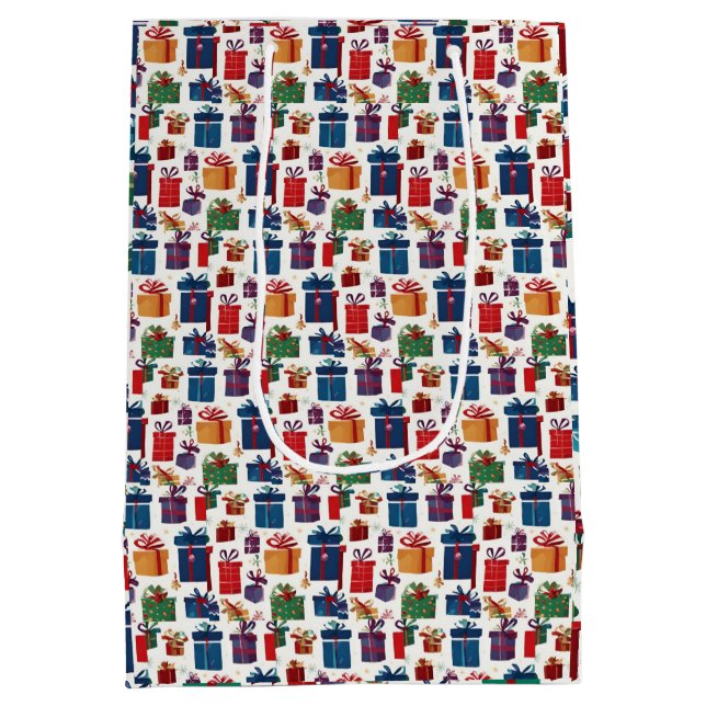 Bolsa De Regalo Mediana Gálibo de regalo Multicolor (Reverso)