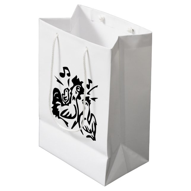 Bolsa De Regalo Mediana Gallo (Angulo Anverso)