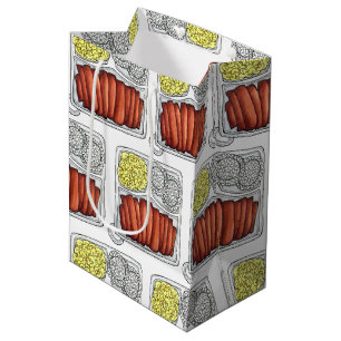 Bolsa De Regalo Mediana Gastronomía hawaiana Placa Almuerzo Arroz Macaroni