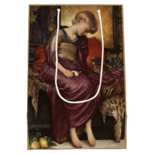 Bolsa De Regalo Mediana Gatito (por Frederic Leighton)