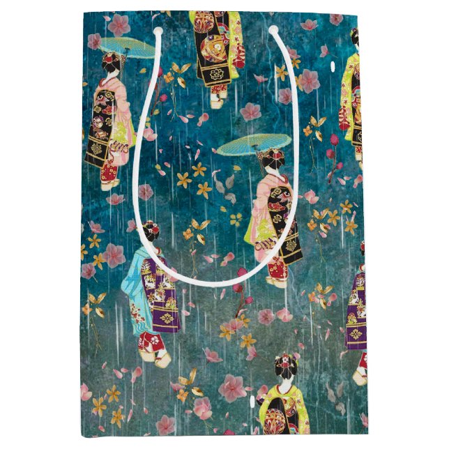 Bolsa De Regalo Mediana Geisha Art (Anverso)