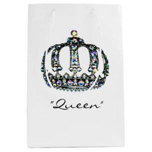 Bolsa De Regalo Mediana Gema de una reina tiara