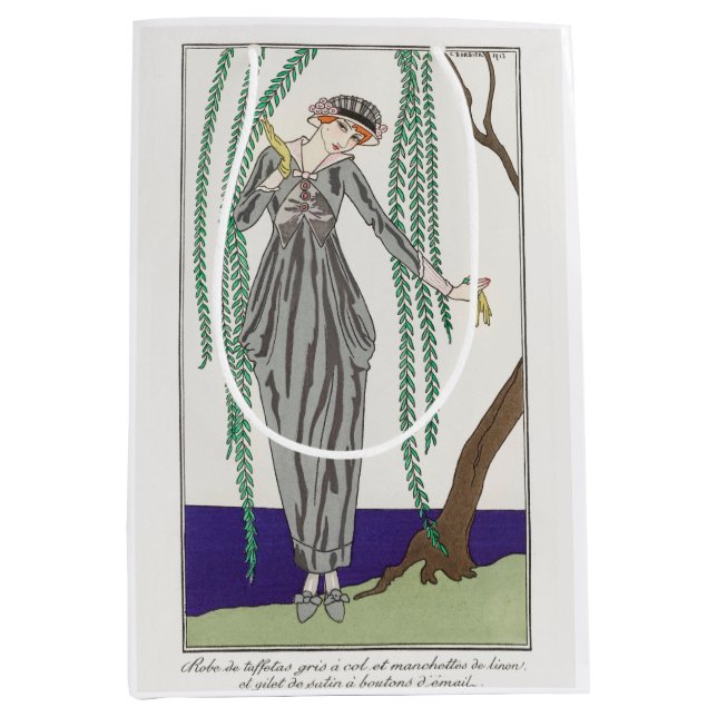 Bolsa De Regalo Mediana George Barbier, Art Deco (Anverso)