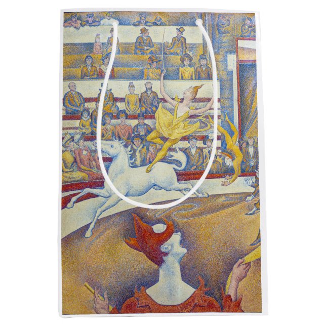 Bolsa De Regalo Mediana Georges Seurat - El circo (Anverso)