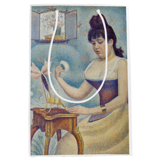 Bolsa De Regalo Mediana Georges Seurat - Joven entregándose (Anverso)