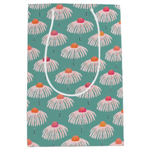 Bolsa De Regalo Mediana Gerbera Daisy Floral