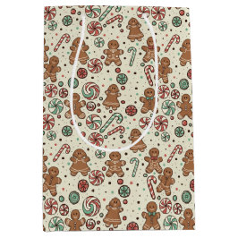 Bolsa De Regalo Mediana Gingerbread Delight Gift Bag