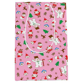 Bolsa De Regalo Mediana Gingerbread Joy