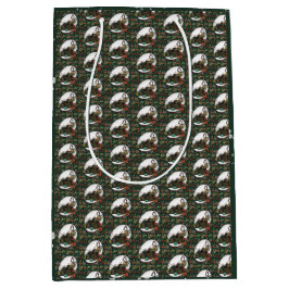 Bolsa De Regalo Mediana Gingerbread Man: Pine