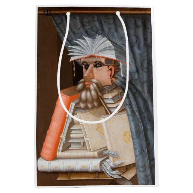 Bolsa De Regalo Mediana Giuseppe Arcimboldo - La bibliotecaria (Anverso)