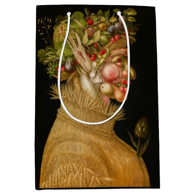 Bolsa De Regalo Mediana Giuseppe Arcimboldo - Verano (Anverso)
