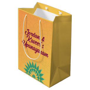 Bolsa De Regalo Mediana Golden Chakra BG Gracias por regresar