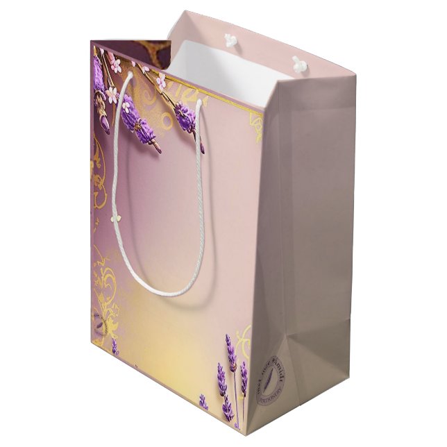 Bolsa De Regalo Mediana Golden Moments Giftbag Schmidt Stationery (Angulo reverso)