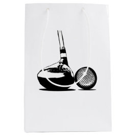 Bolsa De Regalo Mediana Golf Ball and Club