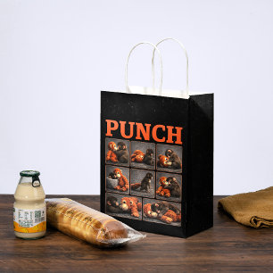 Bolsa De Regalo Mediana Golpea al Bebé Mono
