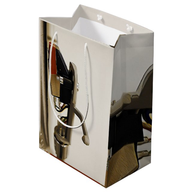 Bolsa De Regalo Mediana Grabación de macro de cartucho - (Angulo reverso)