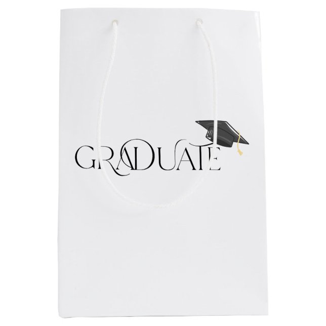 Bolsa De Regalo Mediana Graduación (Anverso)