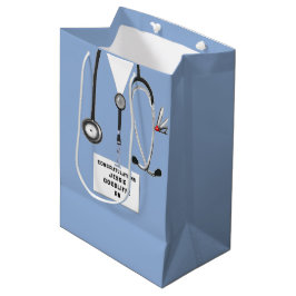 Bolsa De Regalo Mediana Graduación de Enfermera Personalizada