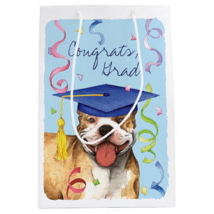 Bolsa De Regalo Mediana Graduado de Pit Bull