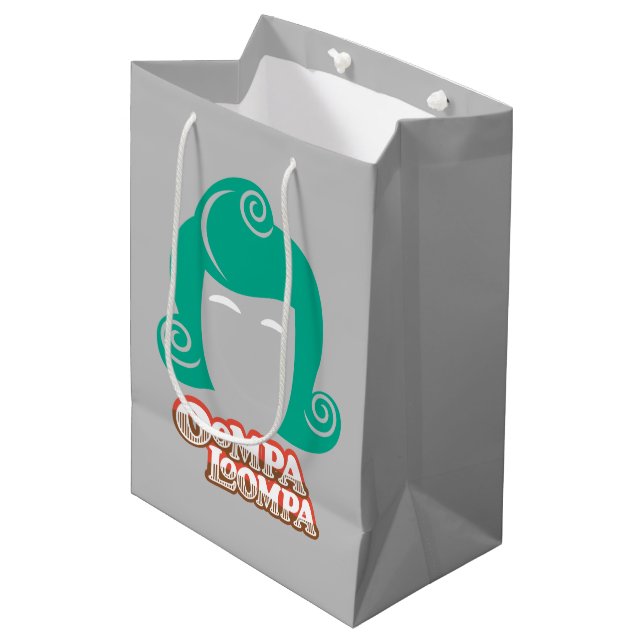 Bolsa De Regalo Mediana Gráfico de pelo de Oompa Loompa (Angulo Anverso)