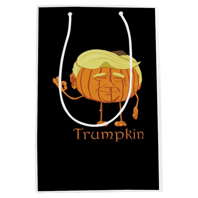 Bolsa De Regalo Mediana Gran Trumpkin perfecto y clásico (Anverso)