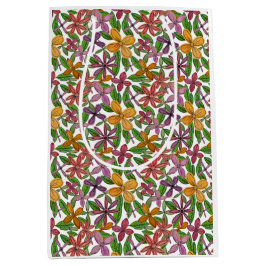 Bolsa De Regalo Mediana Grandes Flores