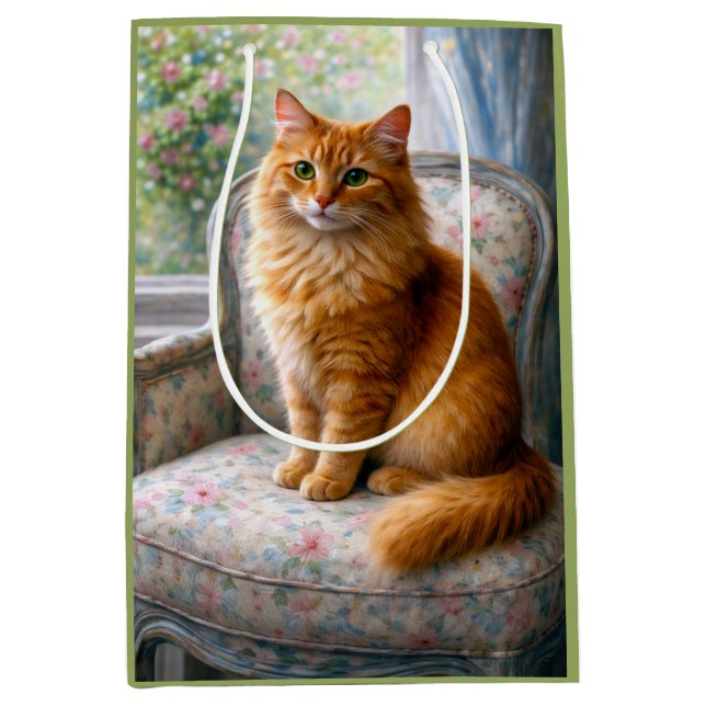 Bolsa De Regalo Mediana Granny’s Chair, Cat  (Anverso)