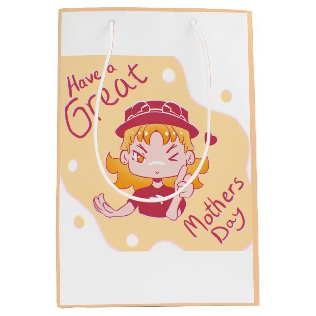Bolsa De Regalo Mediana Great Mothers Day (Anverso)
