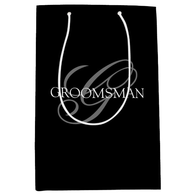 Bolsa De Regalo Mediana Groomsmen Swagbag (Anverso)
