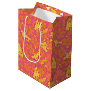 Bolsa De Regalo Mediana Groovy Disco Scooby-Doo Pattern
