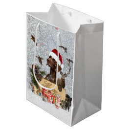 Bolsa De Regalo Mediana Gsp, navidades de perros