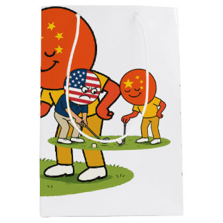 Bolsa De Regalo Mediana Guerra Comercial, la Edición Golf