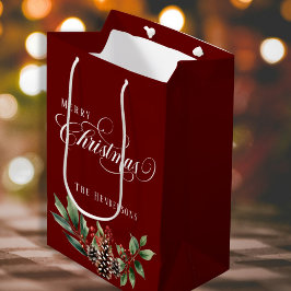 Bolsa De Regalo Mediana Guión navidad Red profunda