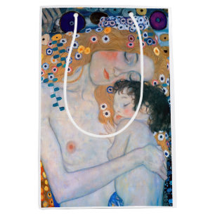 Bolsa De Regalo Mediana Gustav Klimt - Madre e hijo
