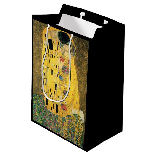 Bolsa De Regalo Mediana GUSTAVO KLIMT - El beso 1907 (Angulo reverso)