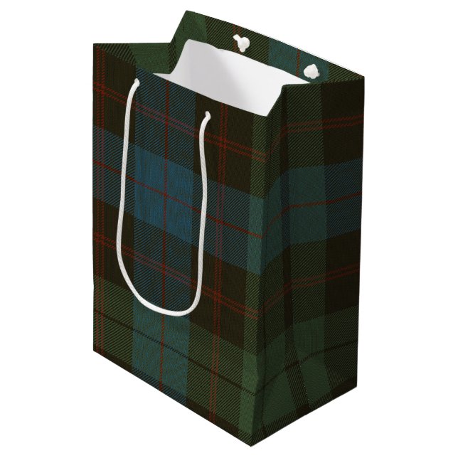 Bolsa De Regalo Mediana Guthrie Tartan (Angulo Anverso)
