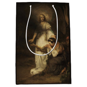 Bolsa De Regalo Mediana Hagar y el Ángel (por Carel Fabritius)