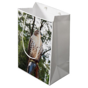 Bolsa De Regalo Mediana Halcón Rojo-Atado