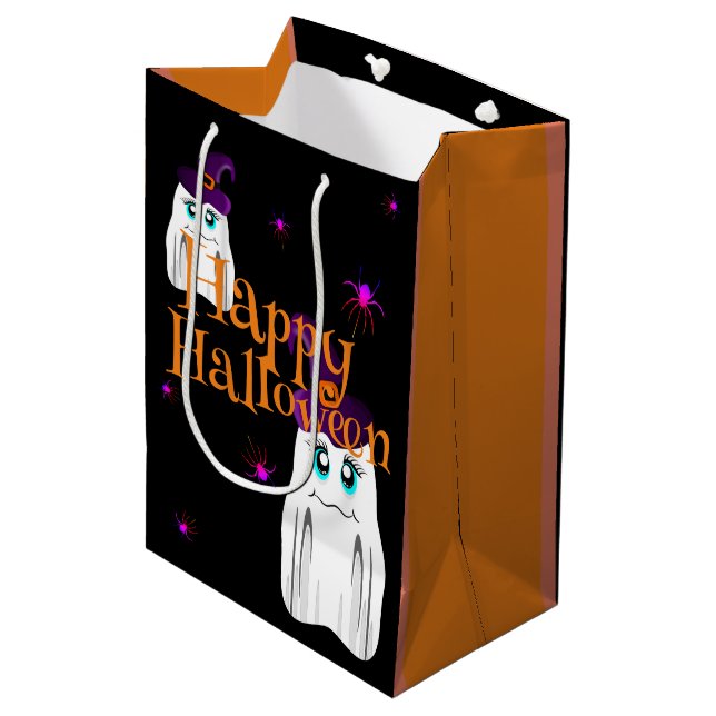 Bolsa De Regalo Mediana Halloween (Angulo Anverso)