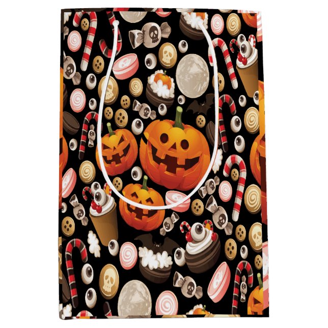 Bolsa De Regalo Mediana Halloween (Anverso)