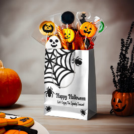 Bolsa De Regalo Mediana Halloween de Spiderweb personalizado