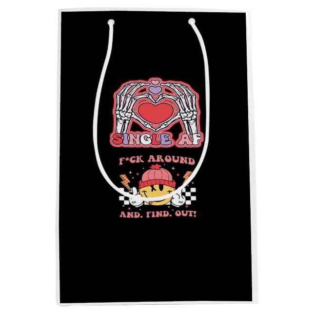 Bolsa De Regalo Mediana Halloween es divertida - Grabby Ghoul (Anverso)